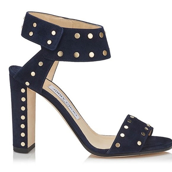 Jimmy Choo Shoes - JIMMY CHOO studded leather heels size 41